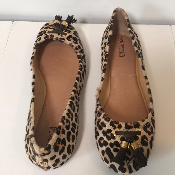 Sperry Top Sider  Women’s Brown/Tan Ballet Flats - Picture 4 of 6